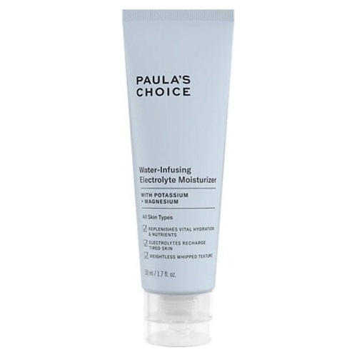PAULA'S CHOICE Увлажняющий крем Water-Infusing Electrolyte Moisturizer, Увлажняющий крем Water-Infusing Electrolyte Moisturizer
PAULA'S CHOICE Увлажняющий крем Water-Infusing Electrolyte Moisturizer, Увлажняющий крем Water-Infusing Electrolyte Moisturizer