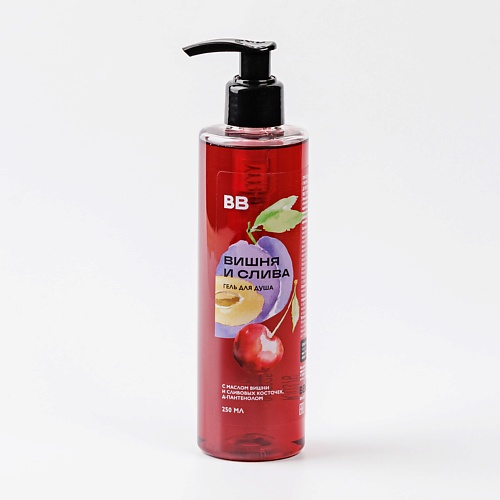 ВКУСВИЛЛ Гель для душа "Вишня и слива" с маслом вишни 250, Гель для душа "Вишня и слива" с маслом вишни
ВКУСВИЛЛ Гель для душа "Вишня и слива" с маслом вишни 250, Гель для душа "Вишня и слива" с маслом вишни