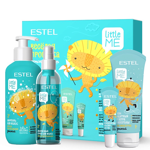 ESTEL Набор для детей LITTLE ME Веселая прогулка, Набор для детей LITTLE ME Веселая прогулка
ESTEL Набор для детей LITTLE ME Веселая прогулка, Набор для детей LITTLE ME Веселая прогулка
