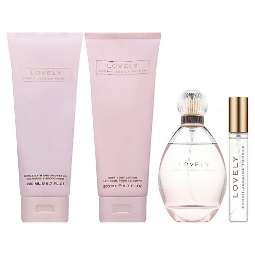 SARAH JESSICA PARKER Набор Lovely: Парфюмерная вода + Гель для душа + Лосьон для тела, Набор Lovely: Парфюмерная вода + Гель для душа + Лосьон для тела
SARAH JESSICA PARKER Набор Lovely: Парфюмерная вода + Гель для душа + Лосьон для тела, Набор Lovely: Парфюмерная вода + Гель для душа + Лосьон для тела