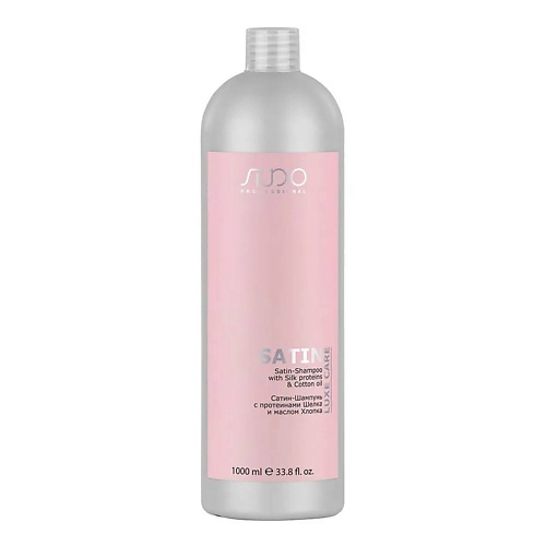 STUDIO Сатин-Шампунь с протеинами шелка и маслом хлопка серии "Luxe Care" 1000, Сатин-Шампунь с протеинами шелка и маслом хлопка серии "Luxe Care"
STUDIO Сатин-Шампунь с протеинами шелка и маслом хлопка серии "Luxe Care" 1000, Сатин-Шампунь с протеинами шелка и маслом хлопка серии "Luxe Care"