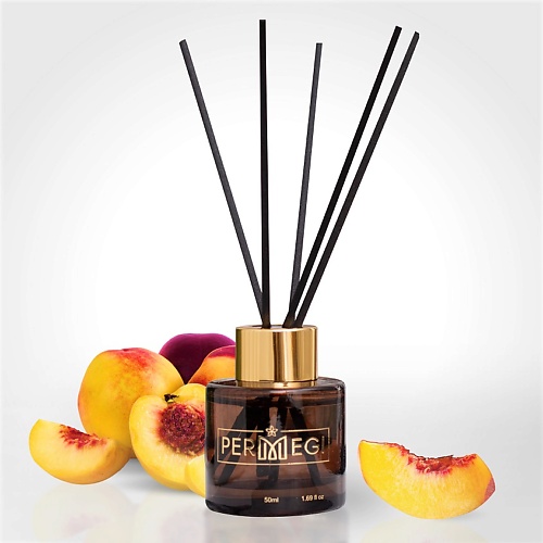 PERMEGI Диффузор для дома с палочками "Персик" 50, Диффузор для дома с палочками "Персик"
PERMEGI Диффузор для дома с палочками "Персик" 50, Диффузор для дома с палочками "Персик"