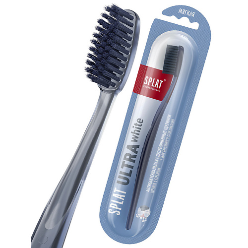 SPLAT Инновационная зубная щетка мягкая Professional Ultra White, Инновационная зубная щетка мягкая Professional Ultra White
SPLAT Инновационная зубная щетка мягкая Professional Ultra White, Инновационная зубная щетка мягкая Professional Ultra White