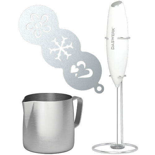 DASWERK Вспениватель-капучинатор электрический с подставкой, Вспениватель-капучинатор электрический с подставкой
DASWERK Вспениватель-капучинатор электрический с подставкой, Вспениватель-капучинатор электрический с подставкой