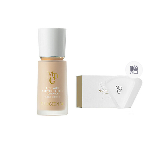MAOGEPING Тональный крем Luminous Moisture Liquid Foundation + Спонж, Тональный крем Luminous Moisture Liquid Foundation + Спонж
MAOGEPING Тональный крем Luminous Moisture Liquid Foundation + Спонж, Тональный крем Luminous Moisture Liquid Foundation + Спонж