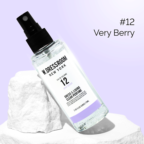 W. DRESSROOM Парфюмированный спрей для одежды и дома No.12 Very Berry 70, Парфюмированный спрей для одежды и дома No.12 Very Berry
W. DRESSROOM Парфюмированный спрей для одежды и дома No.12 Very Berry 70, Парфюмированный спрей для одежды и дома No.12 Very Berry