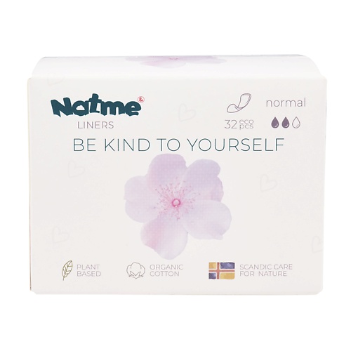 NATME Normal ежедневные органические прокладки, Normal ежедневные органические прокладки
NATME Normal ежедневные органические прокладки, Normal ежедневные органические прокладки