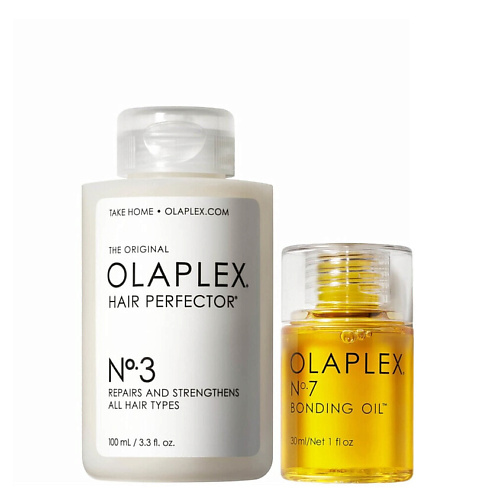 OLAPLEX Набор для ухода за волосами No.7 and No.3 Duo, Набор для ухода за волосами No.7 and No.3 Duo
OLAPLEX Набор для ухода за волосами No.7 and No.3 Duo, Набор для ухода за волосами No.7 and No.3 Duo
