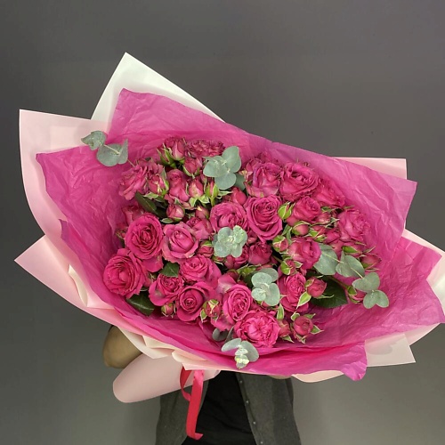 ДАРИ ЦВЕТЫ Монобукет из кустовых роз, Монобукет из кустовых роз
ДАРИ ЦВЕТЫ Монобукет из кустовых роз, Монобукет из кустовых роз