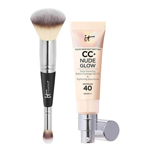 IT COSMETICS СС-крем CC+ Nude Glow SPF 40 с кистью №7, СС-крем CC+ Nude Glow SPF 40 с кистью №7
IT COSMETICS СС-крем CC+ Nude Glow SPF 40 с кистью №7, СС-крем CC+ Nude Glow SPF 40 с кистью №7