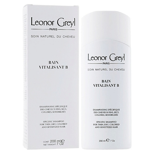 LEONOR GREYL Шампунь для окрашенных волос Bain Vitalisant B 200, Шампунь для окрашенных волос Bain Vitalisant B
LEONOR GREYL Шампунь для окрашенных волос Bain Vitalisant B 200, Шампунь для окрашенных волос Bain Vitalisant B