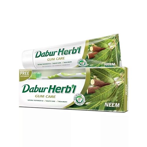 DABUR Зубная паста Ним + щетка 150, Зубная паста Ним + щетка
DABUR Зубная паста Ним + щетка 150, Зубная паста Ним + щетка