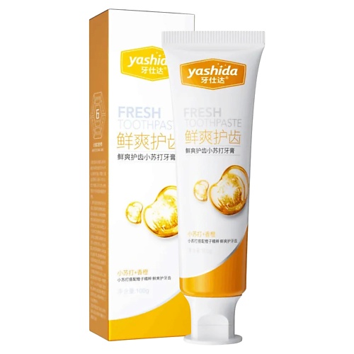 YASHIDA Зубная паста освежающая с пищевой содой 100, Зубная паста освежающая с пищевой содой
YASHIDA Зубная паста освежающая с пищевой содой 100, Зубная паста освежающая с пищевой содой