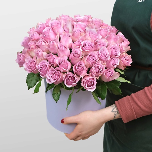 STUDIO FLORISTIC Шляпная коробка из сиреневых Роз 51 шт «Шарлотта», Шляпная коробка из сиреневых Роз 51 шт «Шарлотта»
STUDIO FLORISTIC Шляпная коробка из сиреневых Роз 51 шт «Шарлотта», Шляпная коробка из сиреневых Роз 51 шт «Шарлотта»