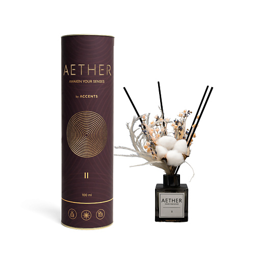 ACCENTS ВДОХНОВЕНИЕ С ПЕРВЫХ НОТ Парфюм для дома с сухоцветами Aether II Black pepper & Leather 100, Парфюм для дома с сухоцветами Aether II Black pepper & Leather
ACCENTS ВДОХНОВЕНИЕ С ПЕРВЫХ НОТ Парфюм для дома с сухоцветами Aether II Black pepper & Leather 100, Парфюм для дома с сухоцветами Aether II Black pepper & Leather