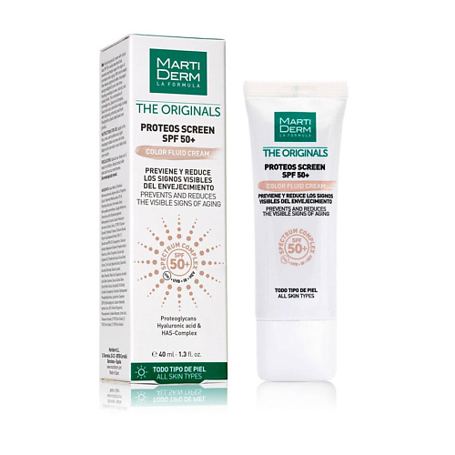 MARTIDERM Тонирующий солнцезащитный крем The Originals Proteos Screen SPF 50+ 40, Тонирующий солнцезащитный крем The Originals Proteos Screen SPF 50+
MARTIDERM Тонирующий солнцезащитный крем The Originals Proteos Screen SPF 50+ 40, Тонирующий солнцезащитный крем The Originals Proteos Screen SPF 50+