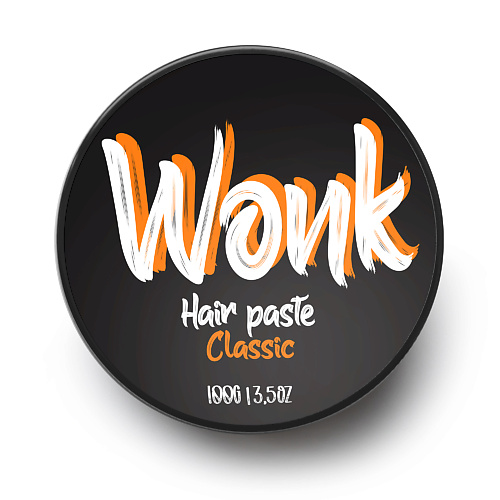 WONK Паста для укладки волос сильной фиксации с классическим ароматом 100, Паста для укладки волос сильной фиксации с классическим ароматом
WONK Паста для укладки волос сильной фиксации с классическим ароматом 100, Паста для укладки волос сильной фиксации с классическим ароматом