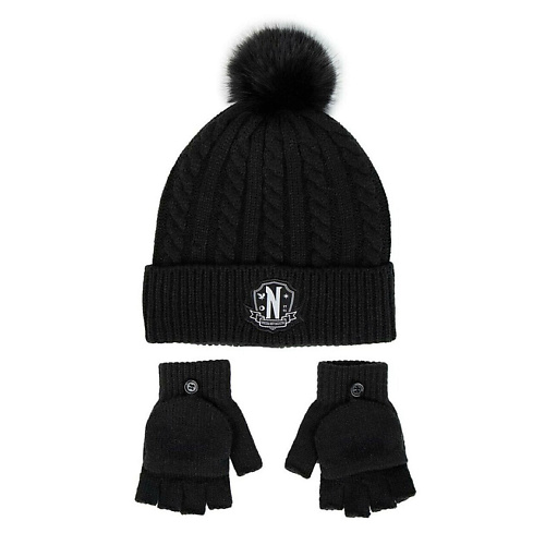 WEDNESDAY Шапка с перчатками Wednesday, Шапка с перчатками Wednesday
WEDNESDAY Шапка с перчатками Wednesday, Шапка с перчатками Wednesday