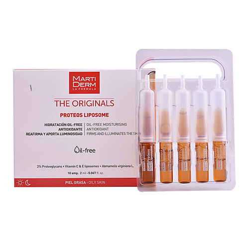 MARTIDERM Увлажняющие ампулы Proteos Liposome с липосомами и протеогликанами 20, Увлажняющие ампулы Proteos Liposome с липосомами и протеогликанами
MARTIDERM Увлажняющие ампулы Proteos Liposome с липосомами и протеогликанами 20, Увлажняющие ампулы Proteos Liposome с липосомами и протеогликанами