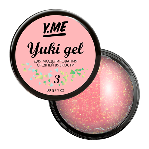 Y.ME Гель пастельного оттенка с хлопьями Yuki в составе, Гель пастельного оттенка с хлопьями Yuki в составе
Y.ME Гель пастельного оттенка с хлопьями Yuki в составе, Гель пастельного оттенка с хлопьями Yuki в составе