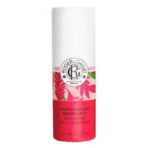 ROGER & GALLET Парфюмерный карандаш Gingembre Rouge Wellbeing Solid Fragrance, Парфюмерный карандаш Gingembre Rouge Wellbeing Solid Fragrance
ROGER & GALLET Парфюмерный карандаш Gingembre Rouge Wellbeing Solid Fragrance, Парфюмерный карандаш Gingembre Rouge Wellbeing Solid Fragrance