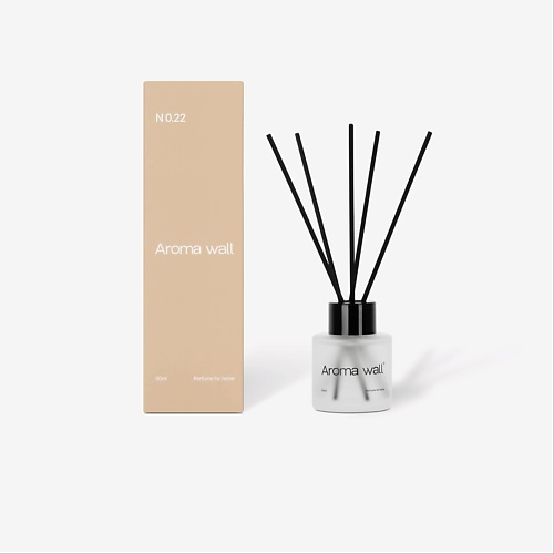 AROMA WALL Диффузор для дома с палочками — Табак и Амаретто N.022 53, Диффузор для дома с палочками — Табак и Амаретто N.022
AROMA WALL Диффузор для дома с палочками — Табак и Амаретто N.022 53, Диффузор для дома с палочками — Табак и Амаретто N.022