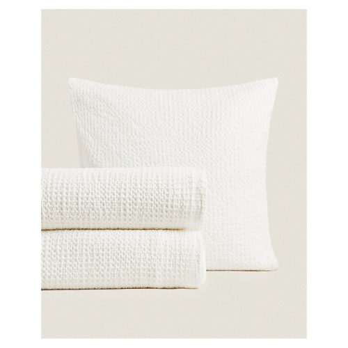 ZARA HOME Мини покрывало из хлопка с текстурой вафля 180 x 250 см, Мини покрывало из хлопка с текстурой вафля 180 x 250 см
ZARA HOME Мини покрывало из хлопка с текстурой вафля 180 x 250 см, Мини покрывало из хлопка с текстурой вафля 180 x 250 см