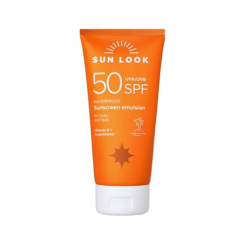 SUN LOOK Эмульсия для тела солнцезащитная водостойкая spf-50 mini 150, Эмульсия для тела солнцезащитная водостойкая spf-50 mini
SUN LOOK Эмульсия для тела солнцезащитная водостойкая spf-50 mini 150, Эмульсия для тела солнцезащитная водостойкая spf-50 mini