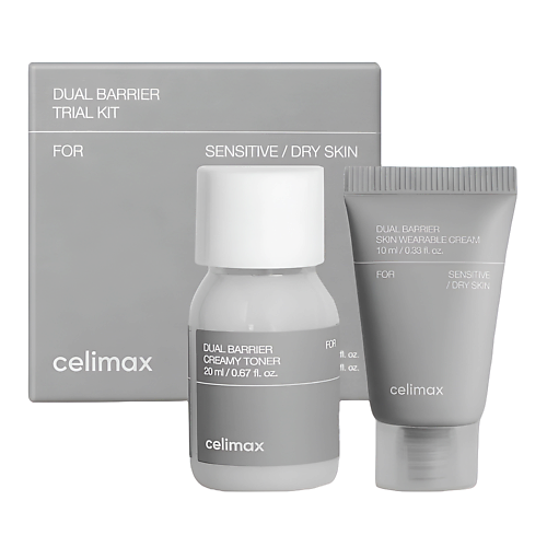 CELIMAX Набор миниатюр с церамидами для ухода за кожей Dual Barrier Trial Kit, Набор миниатюр с церамидами для ухода за кожей Dual Barrier Trial Kit
CELIMAX Набор миниатюр с церамидами для ухода за кожей Dual Barrier Trial Kit, Набор миниатюр с церамидами для ухода за кожей Dual Barrier Trial Kit