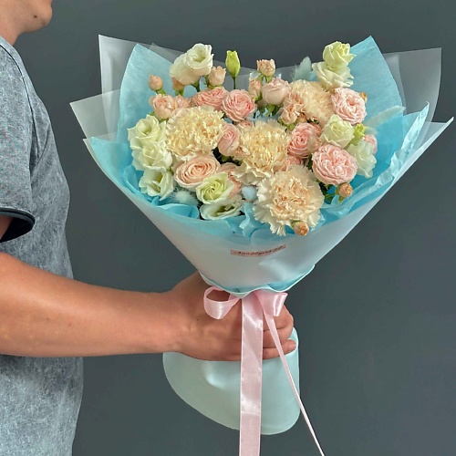 ЛАЙФБУКЕТ Букет из эустомы и кустовой розы " Чувства без слов", Букет из эустомы и кустовой розы " Чувства без слов"
ЛАЙФБУКЕТ Букет из эустомы и кустовой розы " Чувства без слов", Букет из эустомы и кустовой розы " Чувства без слов"