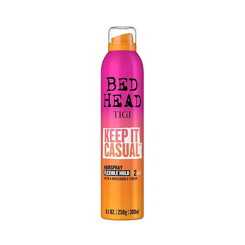 TIGI Лак с гибкой фиксацией Keep It Casual Flexible Hold Hairspray 300, Лак с гибкой фиксацией Keep It Casual Flexible Hold Hairspray
TIGI Лак с гибкой фиксацией Keep It Casual Flexible Hold Hairspray 300, Лак с гибкой фиксацией Keep It Casual Flexible Hold Hairspray