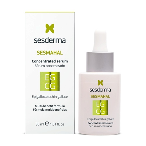 SESDERMA Сыворотка концентрированная с экстрактом зеленого чая Sesmahal EGCG Concentrated Serum 30, Сыворотка концентрированная с экстрактом зеленого чая Sesmahal EGCG Concentrated Serum
SESDERMA Сыворотка концентрированная с экстрактом зеленого чая Sesmahal EGCG Concentrated Serum 30, Сыворотка концентрированная с экстрактом зеленого чая Sesmahal EGCG Concentrated Serum