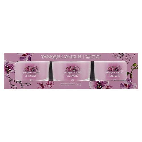 YANKEE CANDLE Набор ароматических свечей Wild Orchid, Набор ароматических свечей Wild Orchid
YANKEE CANDLE Набор ароматических свечей Wild Orchid, Набор ароматических свечей Wild Orchid