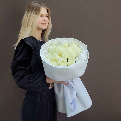 ЛАЙФБУКЕТ Букет из белых роз "Рассветная звезда", Букет из белых роз "Рассветная звезда"
ЛАЙФБУКЕТ Букет из белых роз "Рассветная звезда", Букет из белых роз "Рассветная звезда"
