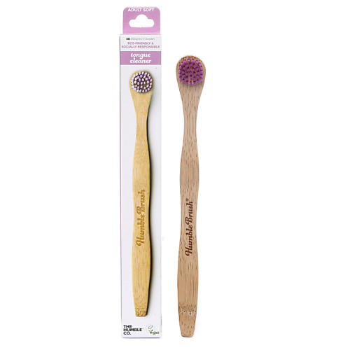 THE HUMBLE CO Щетка для чистки языка из бамбука фиолетовая ультрамягкая щетина, Щетка для чистки языка из бамбука фиолетовая ультрамягкая щетина
THE HUMBLE CO Щетка для чистки языка из бамбука фиолетовая ультрамягкая щетина, Щетка для чистки языка из бамбука фиолетовая ультрамягкая щетина
