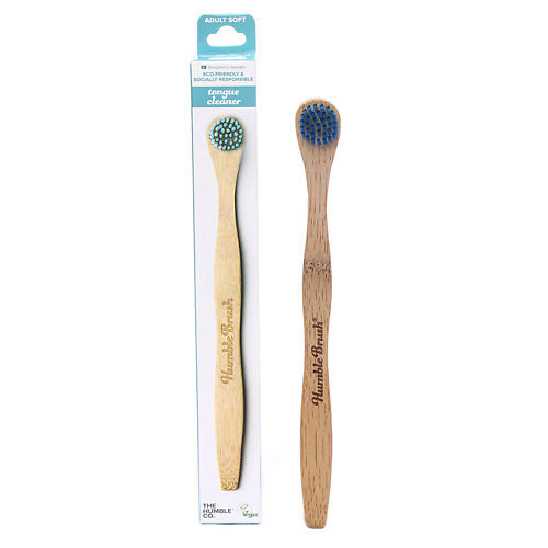 THE HUMBLE CO Щетка для чистки языка из бамбука голубая ультрамягкая щетина, Щетка для чистки языка из бамбука голубая ультрамягкая щетина
THE HUMBLE CO Щетка для чистки языка из бамбука голубая ультрамягкая щетина, Щетка для чистки языка из бамбука голубая ультрамягкая щетина
