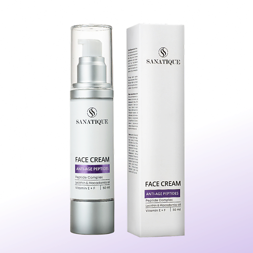 SANATIQUE Крем для лица антивозрастной с пептидами 50, Крем для лица антивозрастной с пептидами
SANATIQUE Крем для лица антивозрастной с пептидами 50, Крем для лица антивозрастной с пептидами