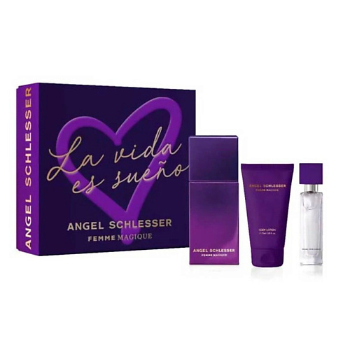 ANGEL SCHLESSER Набор Femme Magique: Парфюмерная вода + Миниатюра + Лосьон, Набор Femme Magique: Парфюмерная вода + Миниатюра + Лосьон
ANGEL SCHLESSER Набор Femme Magique: Парфюмерная вода + Миниатюра + Лосьон, Набор Femme Magique: Парфюмерная вода + Миниатюра + Лосьон