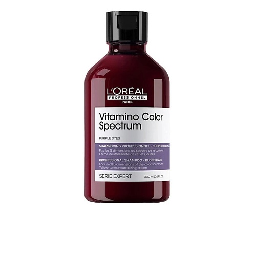 L'OREAL PROFESSIONNEL Оттеночный шампунь Vitamino Color Spectrum Purple 300, Оттеночный шампунь Vitamino Color Spectrum Purple
L'OREAL PROFESSIONNEL Оттеночный шампунь Vitamino Color Spectrum Purple 300, Оттеночный шампунь Vitamino Color Spectrum Purple