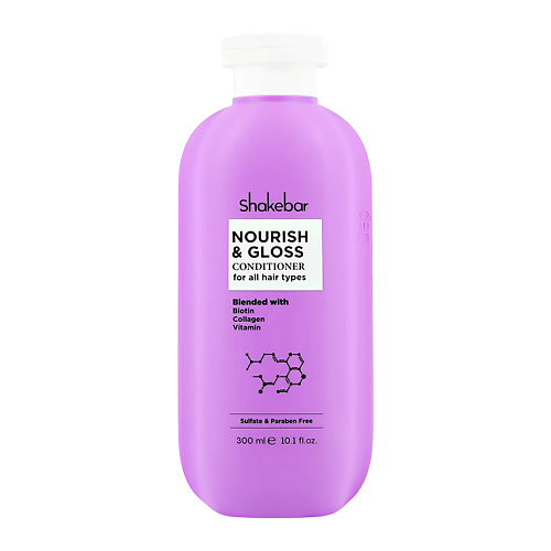 SHAKEBAR Кондиционер для волос питание и блеск 300, Кондиционер для волос питание и блеск
SHAKEBAR Кондиционер для волос питание и блеск 300, Кондиционер для волос питание и блеск