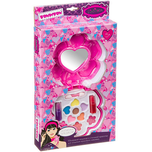 BONDIBON Набор декоративной косметики Eva Moda "Косметичка-цветок" розовая с зеркальцем, Набор декоративной косметики Eva Moda "Косметичка-цветок" розовая с зеркальцем
BONDIBON Набор декоративной косметики Eva Moda "Косметичка-цветок" розовая с зеркальцем, Набор декоративной косметики Eva Moda "Косметичка-цветок" розовая с зеркальцем