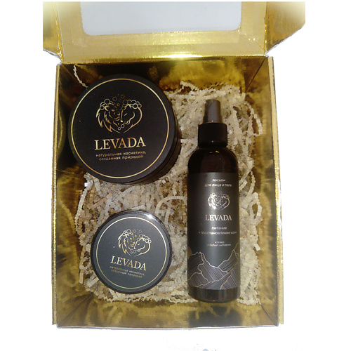LEVADA Подарочный набор уходовой косметики для лица и тела, Подарочный набор уходовой косметики для лица и тела
LEVADA Подарочный набор уходовой косметики для лица и тела, Подарочный набор уходовой косметики для лица и тела