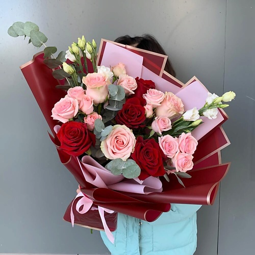 FLEUR DE FEE ЦВЕТОЧНАЯ ФЕЯ Букет из роз и эустомы Для самой шикарной, Букет из роз и эустомы Для самой шикарной
FLEUR DE FEE ЦВЕТОЧНАЯ ФЕЯ Букет из роз и эустомы Для самой шикарной, Букет из роз и эустомы Для самой шикарной