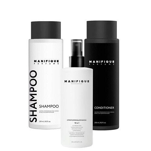 MANIFIQUE Набор средств по уходу за волосами экспресс восстановление, Набор средств по уходу за волосами экспресс восстановление
MANIFIQUE Набор средств по уходу за волосами экспресс восстановление, Набор средств по уходу за волосами экспресс восстановление