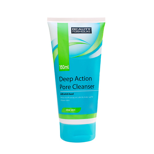 BEAUTY FORMULAS Средство глубокой очистки пор Deep Action Pore Cleanser 150, Средство глубокой очистки пор Deep Action Pore Cleanser
BEAUTY FORMULAS Средство глубокой очистки пор Deep Action Pore Cleanser 150, Средство глубокой очистки пор Deep Action Pore Cleanser