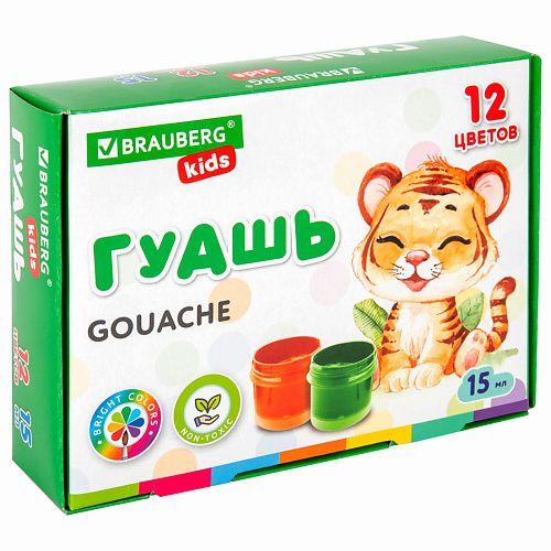 BRAUBERG Гуашь KIDS, Гуашь KIDS
BRAUBERG Гуашь KIDS, Гуашь KIDS