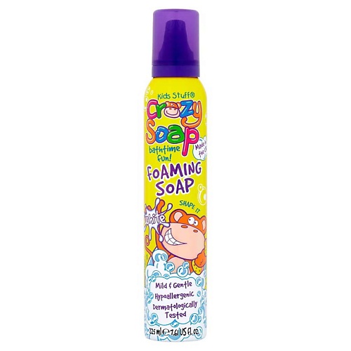 KIDS STUFF Мусс-пена для детских забав и купания в ванной белая Crasy Soap Foaming Soap 225, Мусс-пена для детских забав и купания в ванной белая Crasy Soap Foaming Soap
KIDS STUFF Мусс-пена для детских забав и купания в ванной белая Crasy Soap Foaming Soap 225, Мусс-пена для детских забав и купания в ванной белая Crasy Soap Foaming Soap