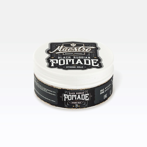 GREAT MAESTRO BARBERS COMPANY Тонирующая помада на водной основе Black Russian Pomade 30, Тонирующая помада на водной основе Black Russian Pomade
GREAT MAESTRO BARBERS COMPANY Тонирующая помада на водной основе Black Russian Pomade 30, Тонирующая помада на водной основе Black Russian Pomade