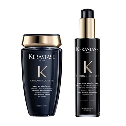 KERASTASE Набор Chronologiste: Шампунь + Термозащитный спрей, Набор Chronologiste: Шампунь + Термозащитный спрей
KERASTASE Набор Chronologiste: Шампунь + Термозащитный спрей, Набор Chronologiste: Шампунь + Термозащитный спрей