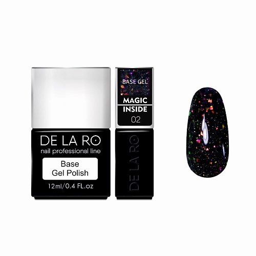 DE LA RO Базовое покрытие для гель-лаков Rubber Camouflage Magic inside, Базовое покрытие для гель-лаков Rubber Camouflage Magic inside
DE LA RO Базовое покрытие для гель-лаков Rubber Camouflage Magic inside, Базовое покрытие для гель-лаков Rubber Camouflage Magic inside